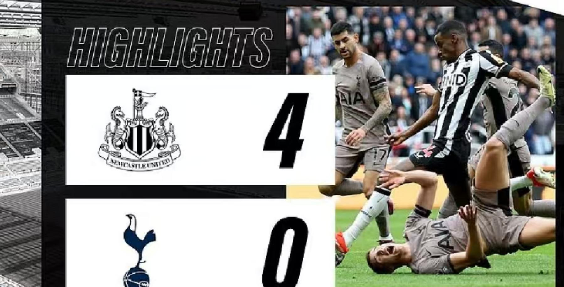 热刺大胜纽卡斯尔，稳固争冠地位的简单介绍