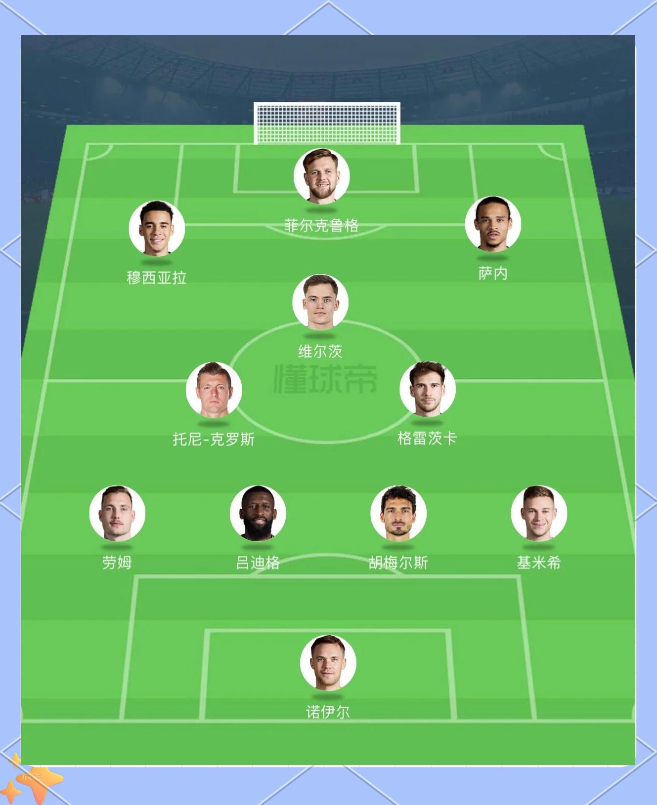 德国国家队成功晋级欧锦赛四强