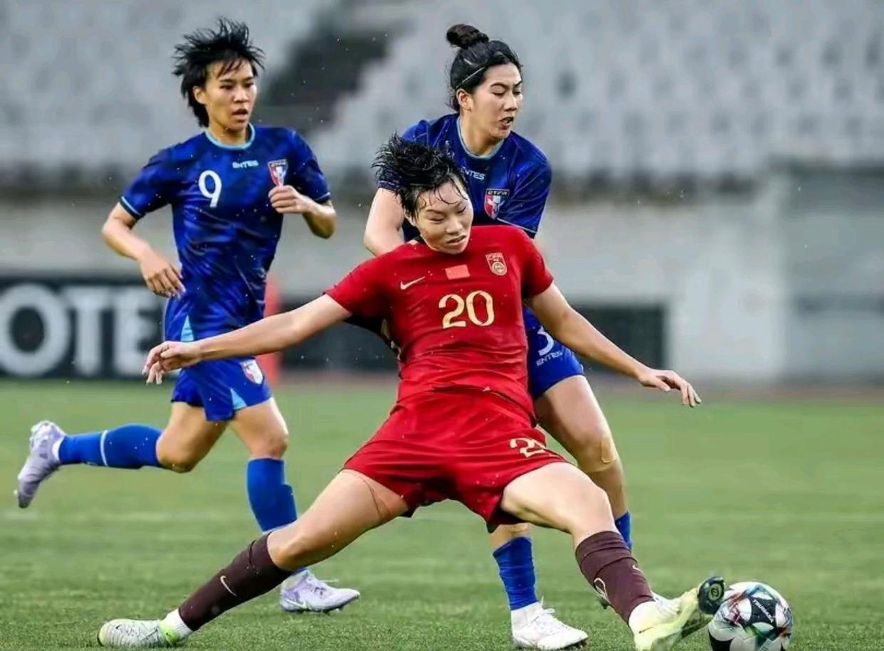 中国女足在国际赛场上面对强敌取胜
