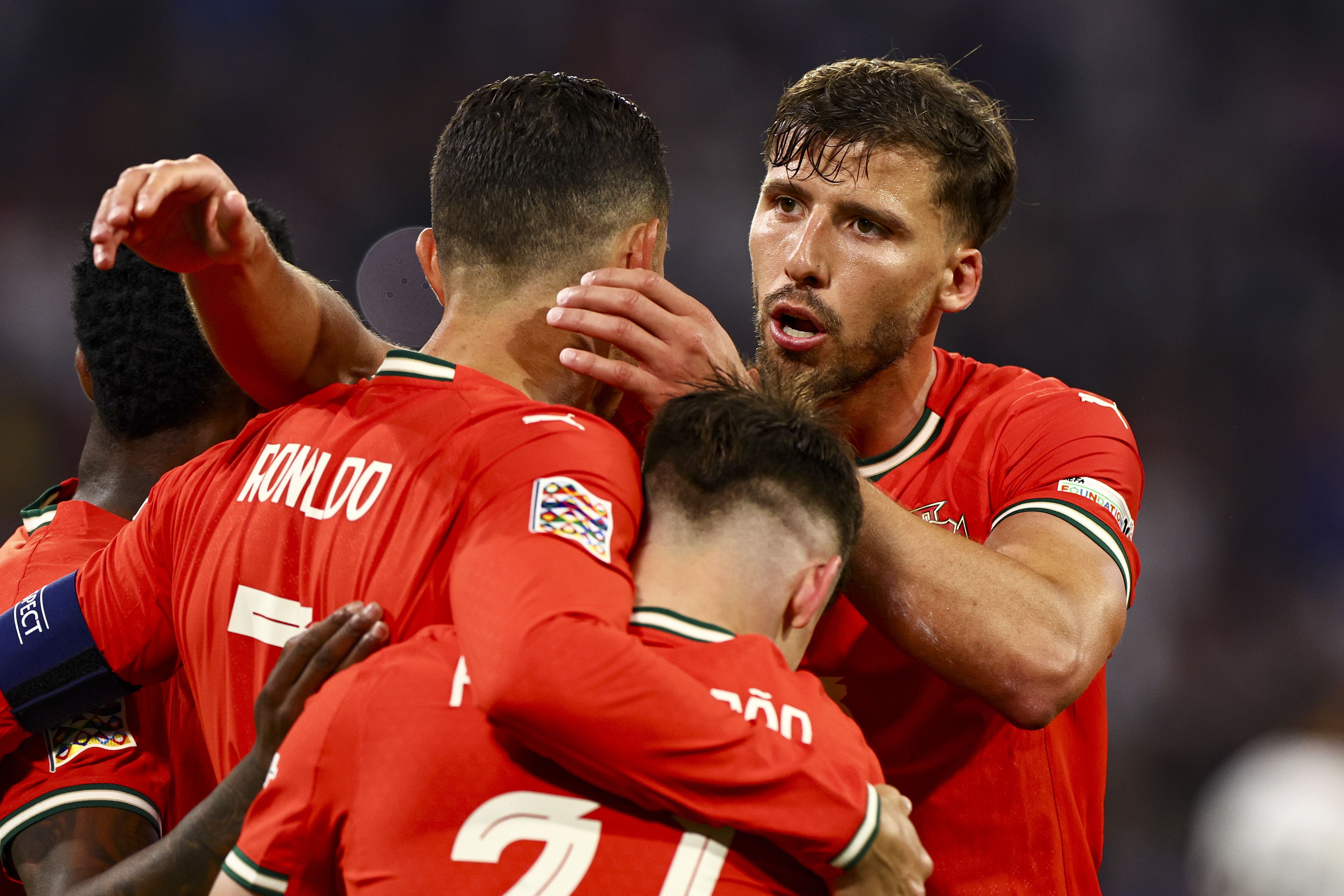 欧国联比赛:哈萨克斯坦队惨遭葡萄牙队绝杀 欧国联比赛:哈萨克斯坦队惨遭葡萄牙队绝杀